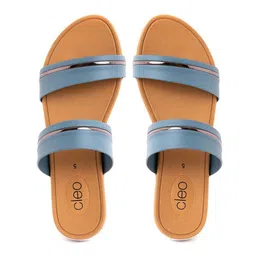 Khadims No Back Strap Open Toe Flats-15