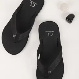 Carlton London Men Black Thong Flip-Flops-23