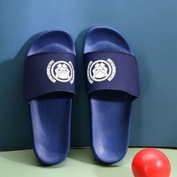 Greentech Men Printed Rubber Sliders-19