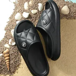 CARLO ROMANO Men Textured Sliders-image-24