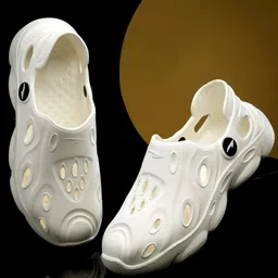 ASIAN Men Self Design Clogs-picture-14