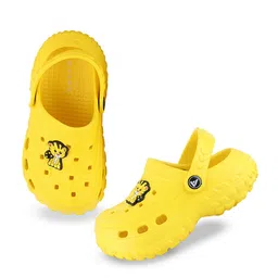 YK Boys Self Design Clogs-37