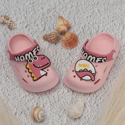 Lil Lollipop Kids Dinosaur Applique Anti-Slip Rubber Clogs-39