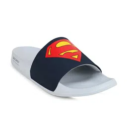 Campus Men Navy Blue & Grey Sliders-picture-52