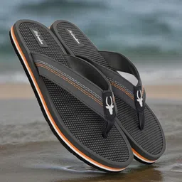 HIROLAS Men Lightweight Thong Flip-Flops-image-1