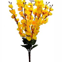 WELL ART GALLERY Yellow Blossom Artificial Flower-54