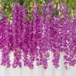 WELL ART GALLERY Light Purple 10 Pieces Hanging Blossom Artificial Flower-image-98