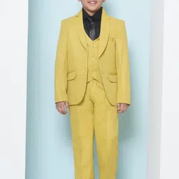 Aj DEZInES Boys Single-Breasted 5 Piece Cotton Party Suits-image-62
