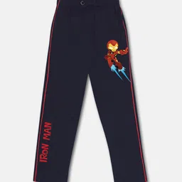 Kids Ville Boys Navy Blue Iron Man Printed Pyjamas-picture-58