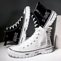 BAESD Kids High-Top Lace-Up Sneakers-picture-21