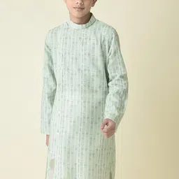 TABARD Boys Tribal Printed Cotton Kurta-47