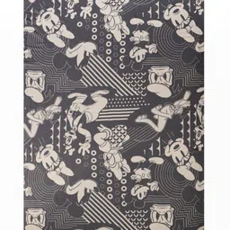 Pluchi Kids Grey Melange Printed AC Room 350 GSM Cotton Single Bed Blanket-13