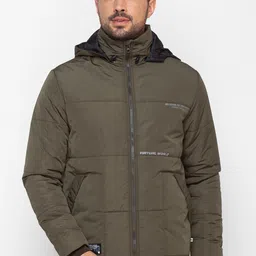 SPYKAR Men Green Longline Padded Jacket-picture-52