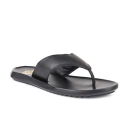 ATESBER by Inc.5 Men Black Leather Comfort Sandals-image-96