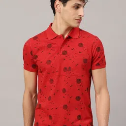 Free Authority Star Wars Printed Pure Cotton Polo Collar T-Shirt-image-15