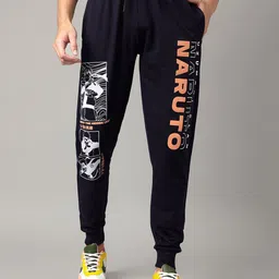 Free Authority Men Naruto Printed Joggers-picture-1