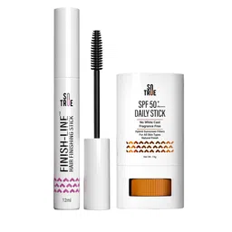 SOTRUE Set of SPF 50+ Daily Sunscreen Stick-15g & Finish Line Hair Finishing Stick-12ml-22