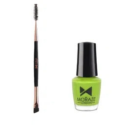 Moraze Set of Double Ended Brush & Nail Paint 5 ml - Forest Forest-picture-0