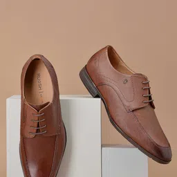 Ruosh Men Textured Leather Formal Derbys-picture-42