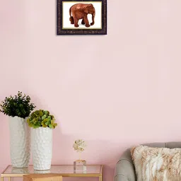 Hawai Black & Brown Elephant Rectangular Wooden Wall Photo Frame-22