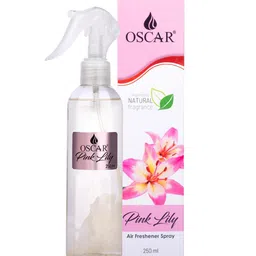 Oscar Pink Lily Room Air Freshener with Long Lasting Mood Freshing Fragrance, 250ml-image-63