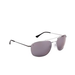 XPRES Unisex Grey Lens & Silver-Toned Full Rim Square Sunglasses with UV Protected Lens-49