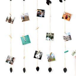 Art Street Black Tree Wall Hanging 20 Photos Holders with Clips-picture-9
