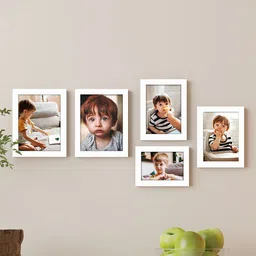 Art Street White 5-Pieces Photo Frames-image-84