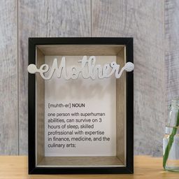 Art Street Black & Beige Mother Printed Table Photo Frame-31