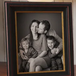Art Street Black 3D Table Top Photo Frame-image-52