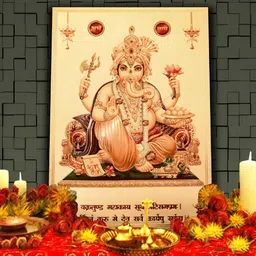 Hawai 24k Gold Plated Lord Ganesha Wall Art-image-70