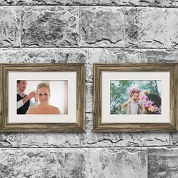 ArtzFolio Copper Toned 2 Pieces Wooden Wall Photo Frames-image-9