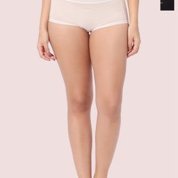 INTIMATE QUEEN Pack Of 3 Assorted High Rise Anti Bacterial Skin Friendly Boy Shorts-17