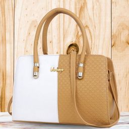 LIKE STYLE PU Structured Handheld Bag with Fringed-picture-6