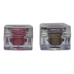Veoni BELLE Holographic Set Of 2 HD Glitter Eyeshadow-5g Each-Frozen Pink19-Antique Gold01-15
