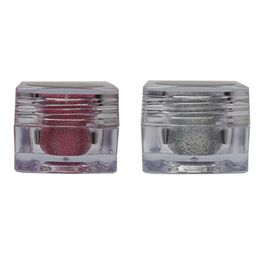 Veoni BELLE Holographic Set Of 2 HD Glitter Eyeshadow-5g Each-Frozen Pink-Diamond Starlit-8