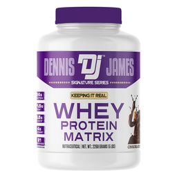 Dennis James Signature Series Whey Protein Matrix, 5 lb Chocolate Fudge-image-8