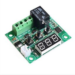 Robotbanao Clear Acrylic Case Shell Housing With W1209 Digital LED DC 12V Temp Thermostat Temperature Control Switch Module Controller Board image 2