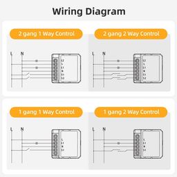 Drix® - 1 Node Smart WiFi Retrofit Dimmer Module| WiFi Controlled | Works with Smart Life, Alexa, Google | Fits into any Existing Switch Board | DIY Switch Modules image 5