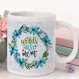 TIED RIBBONS White Printed Coffee Mug Mothers Day Gift Set-image-40
