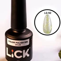 LICK UV/LED Long Lasting Gel Nail Polish - 15 ml - Green - LG 92-image-40
