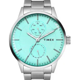 Timex Men Brass Dial & Stainless Steel Straps Analogue Watch TWEG19951-11