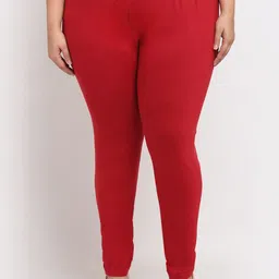 TAG 7 Women Plus Size Cotton Ankle Length Leggings-54