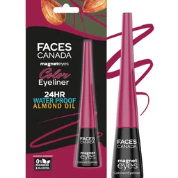 FACES CANADA Magneteyes 24HR Waterproof Liquid Colour Eyeliner 4ml - Graceful Burgundy 05-39