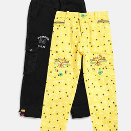 AD & AV Boys Pack of 2 Regular Fit Trousers-image-97