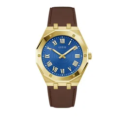 GUESS Men Leather Straps Analogue Watch GW0663G2-image-2
