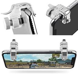 BKN BattleMods Conductive Mobile Gaming Triggers & Sleeve for PUBG Mobile-L1R1- Supports for All Android and iOS Phones (R11 Trigger) image 3