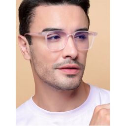 Voyage Pink Square Eyeglasses for Men & Women (52)-picture-39
