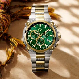 GC Men Stainless Steel Bracelet Style Straps Analogue Watch Y24014G9MF-14