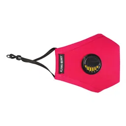 FLYING BERRY Unisex Magenta 5 Ply Reusable Valved Anti-Pollution N99 Mask-image-69